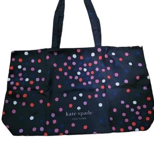 NWT Kate Spade Confetti Colorful Polka Dot Large Tote
